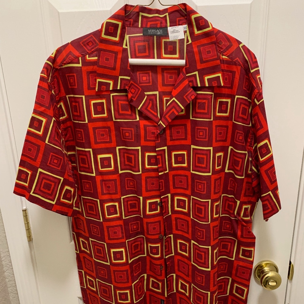 Men's Versace Classic V2 Short Sleeve XXL